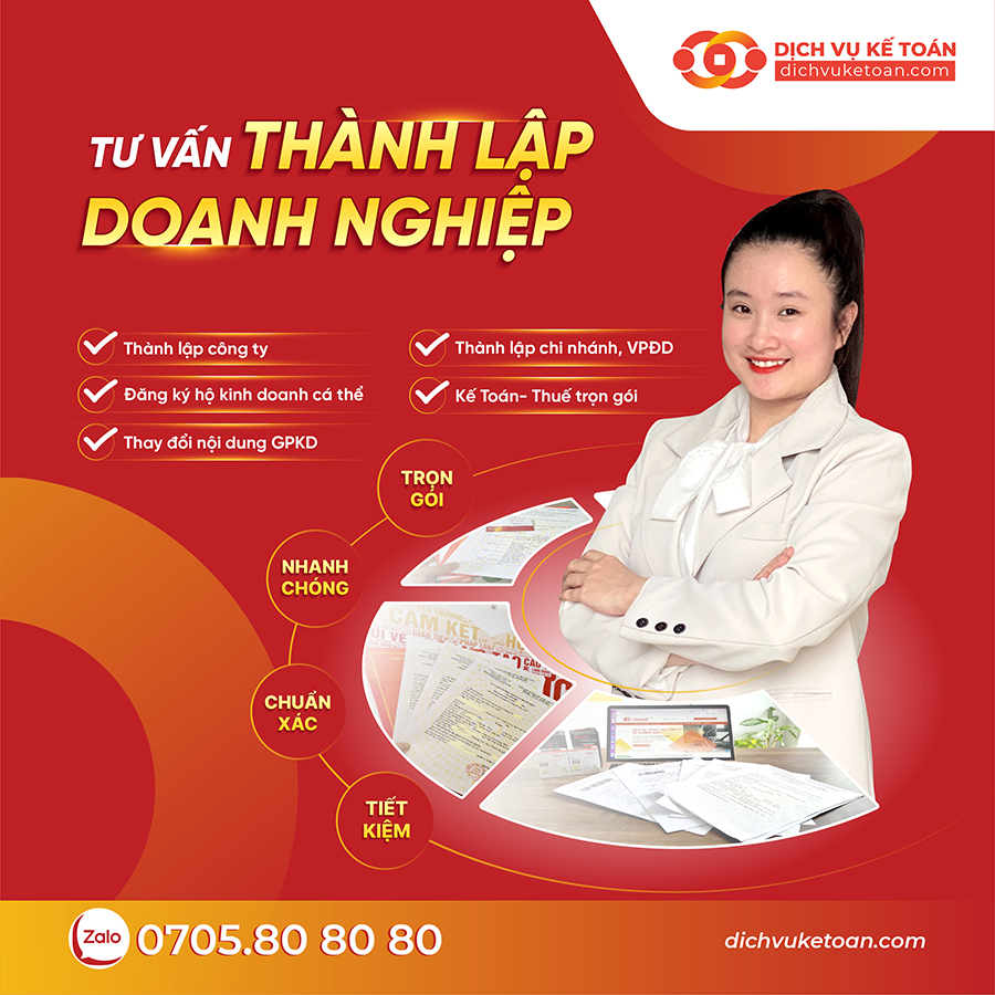 dịch vụ thành lập công ty