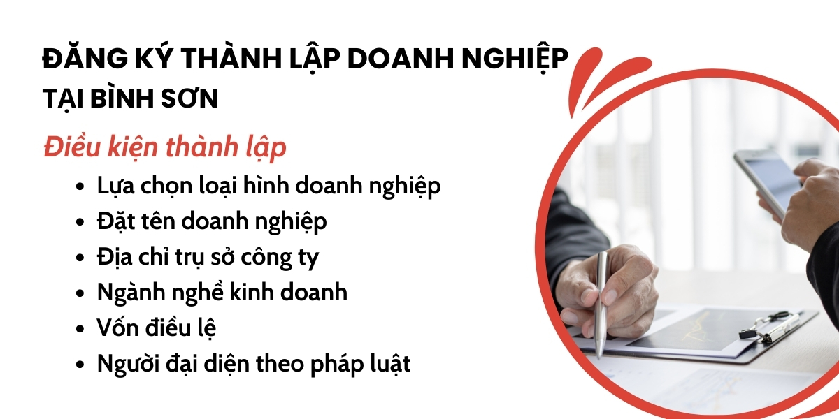 đăng ký thành lập doanh nghiệp tại Bình Sơn