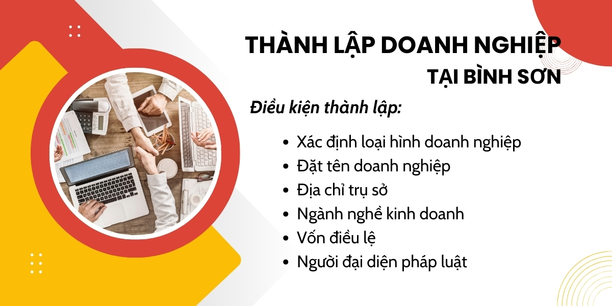 thành lập doanh nghiệp trọn gói Bình Sơn