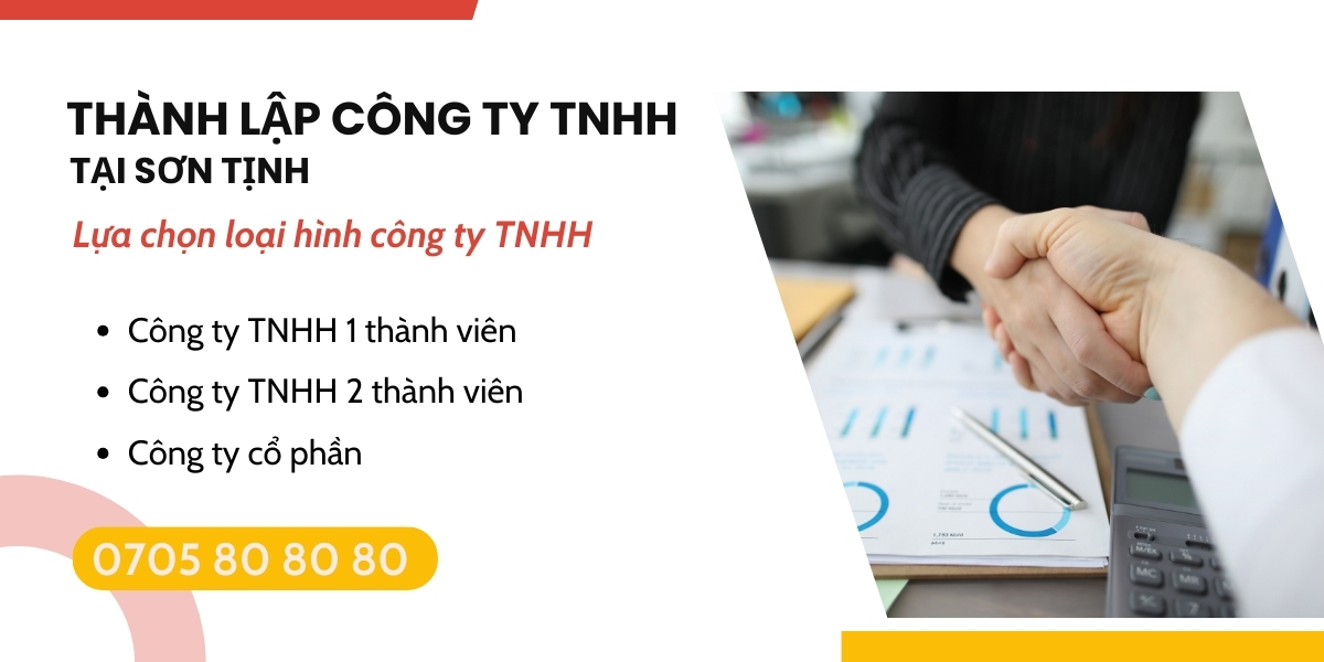 dịch vụ thành lập công ty TNHH tại Sơn Tịnh