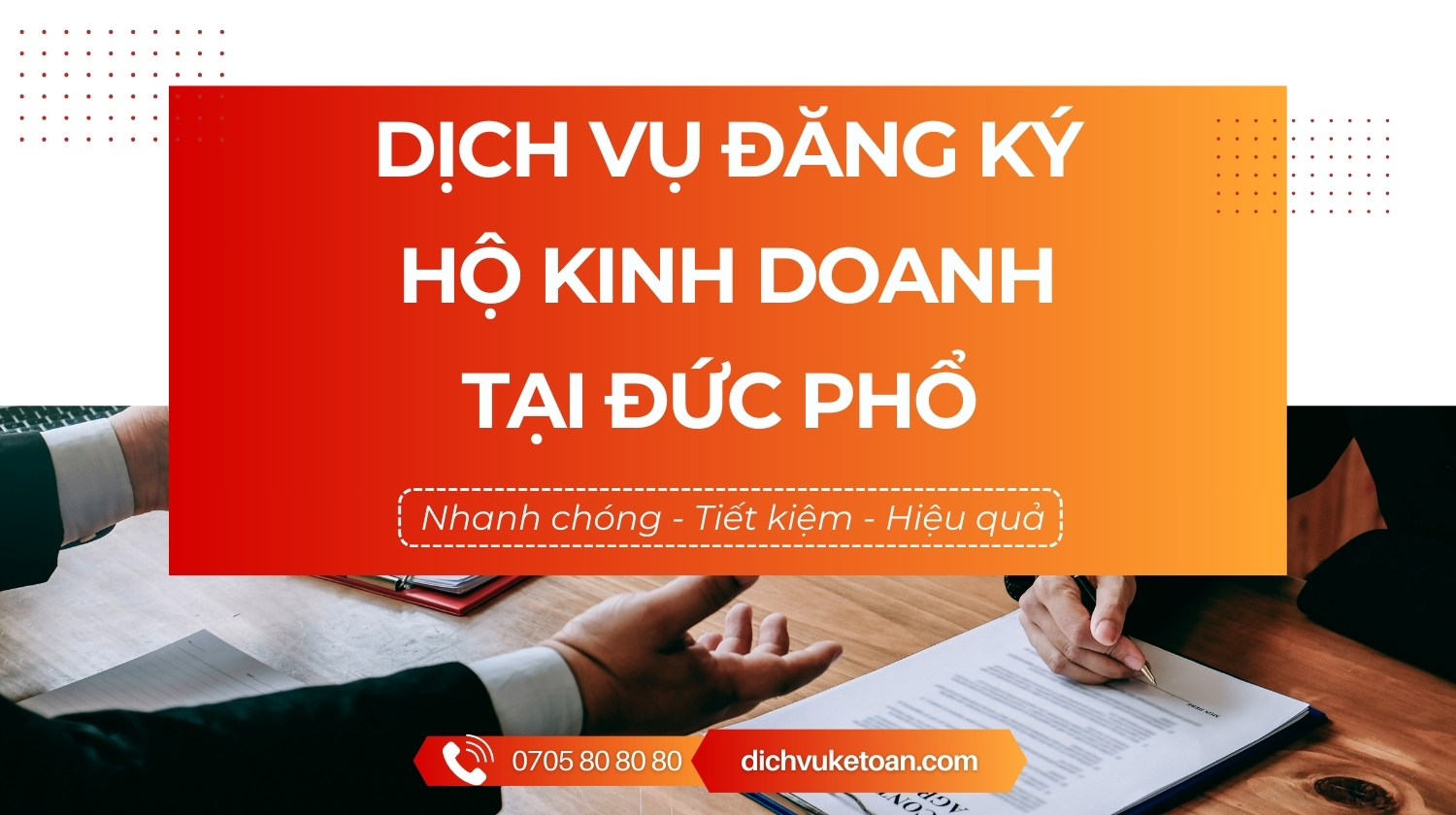 đăng ký hộ kinh doanh cá thể Đức Phổ Đăng ký hộ kinh doanh cá thể Đức Phổ