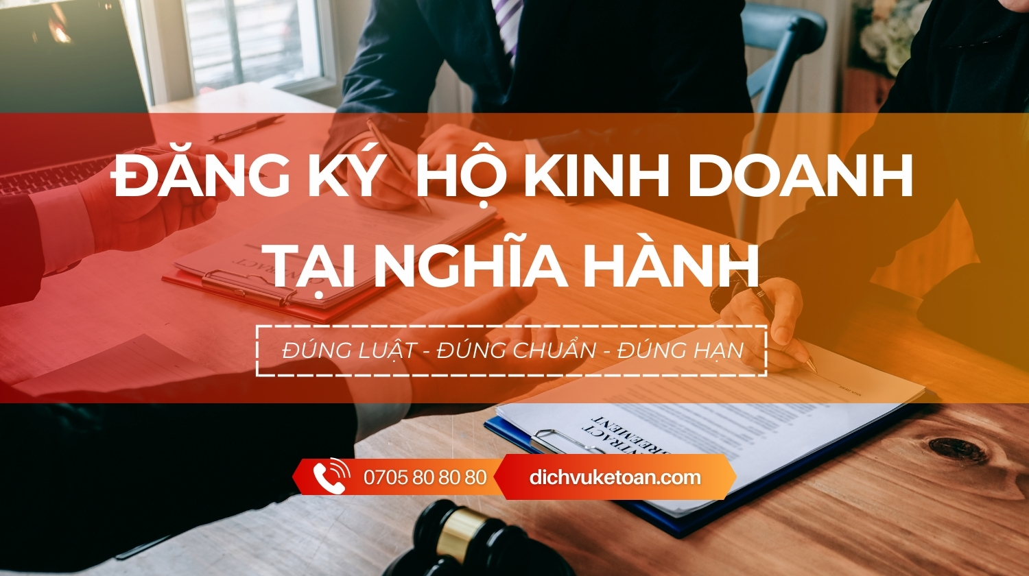 đăng ký hộ kinh doanh cá thể Nghĩa Hành Đăng ký hộ kinh doanh cá thể Nghĩa Hành