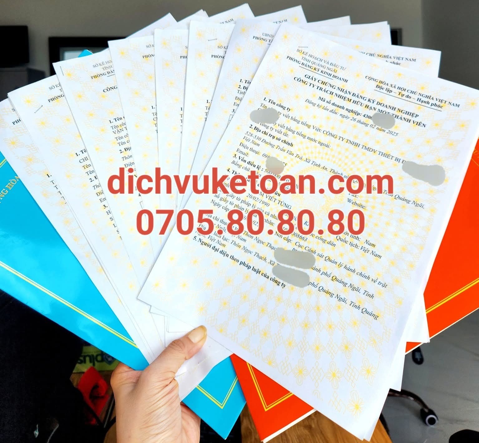 dịch vụ thành lập công ty tại Quảng Ngãi Xin giấy phép kinh doanh tại Quảng Ngãi