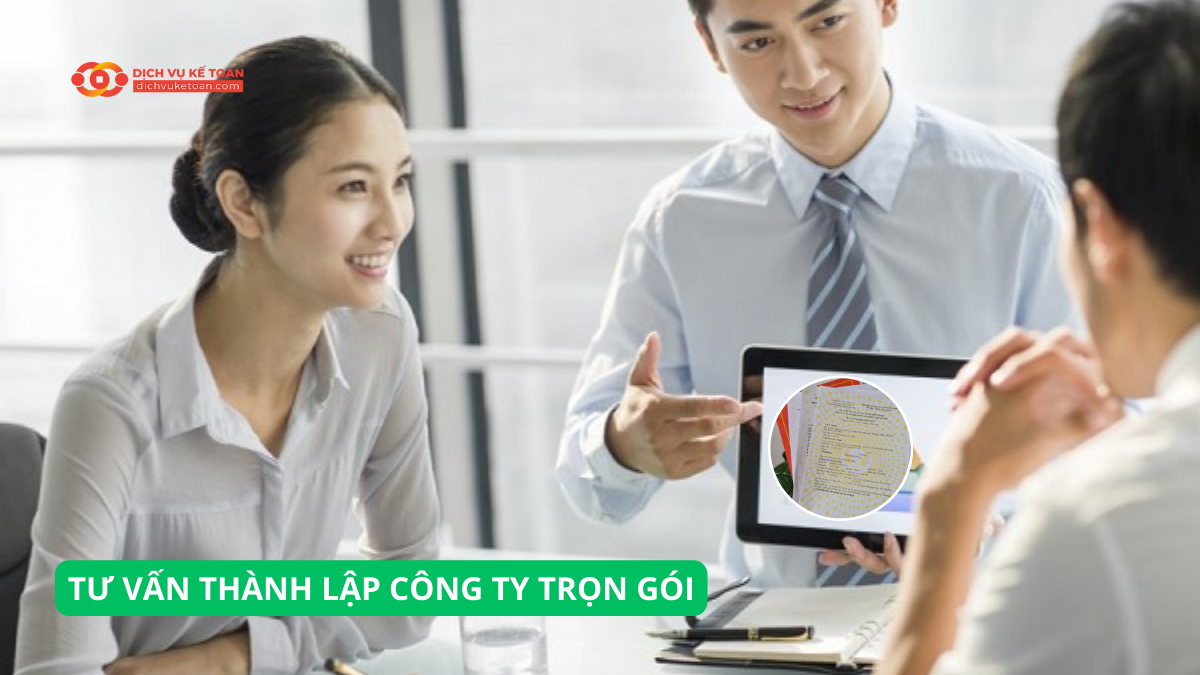 Tư vấn thành lập công ty trọn gói