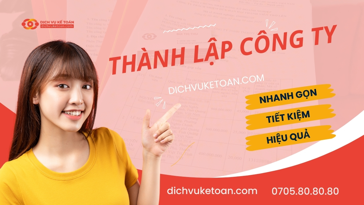 thành lập công ty Thành lập công ty trọn gói